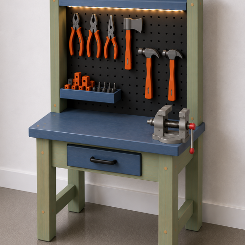 4 in 1 toy tool bench