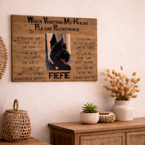 Cute pet sign