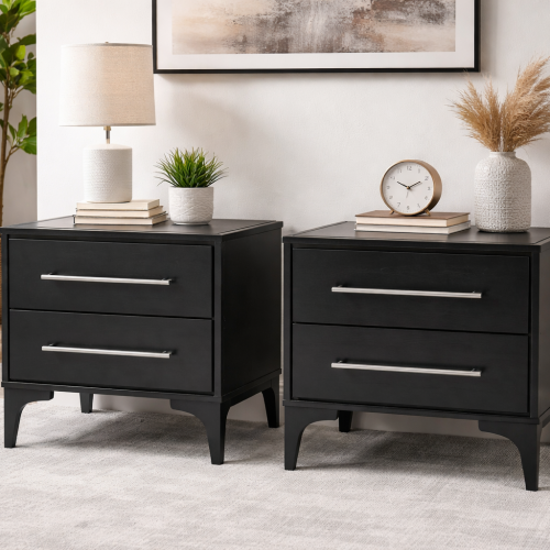 Modern bedside table set